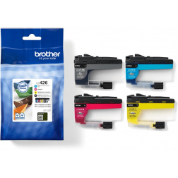 Brother inktcartridge, 1.500 - 3.000 pagina's, OEM LC-426VAL, 4 kleuren