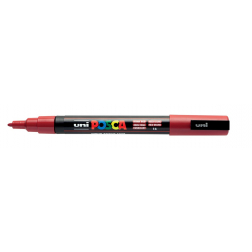 Uni POSCA paintmarker PC-3M, 1,5 mm, donkerrood