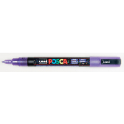 Uni POSCA paintmarker PC-3ML, 1,5 mm, glitter, violet