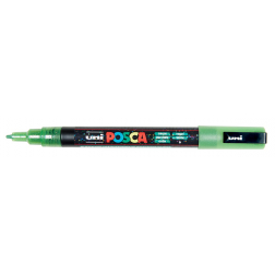 Uni POSCA paintmarker PC-3ML, 1,5 mm, glitter, donkergroen