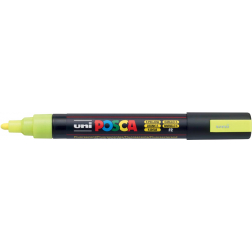 Uni POSCA paintmarker PC-5M, 1,8 - 2,5 mm, fluo geel