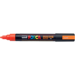 Uni POSCA paintmarker PC-5M, 1,8 - 2,5 mm, fluo oranje