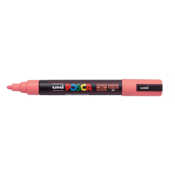Uni POSCA paintmarker PC-5M, 1,8 - 2,5 mm, koraalrood