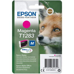 Epson inktcartridge T1283, 140 pagina's, OEM C13T12834012, magenta