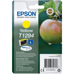 Epson inktcartridge T1294, 515 pagina's, OEM C13T12944012, geel