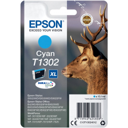Epson inktcartridge T1302, 765 pagina's, OEM C13T13024012, cyaan