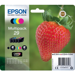 Epson inktcartridge 29, 180 pagina's, OEM C13T29864012, 4 kleuren