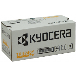 Kyocera toner TK-5240, 3.000 pagina's, OEM 1T02R7ANL0, geel