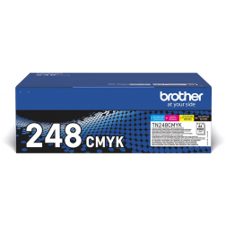 Brother toner, 1.000 pagina's, OEM TN-248VAL, 4 kleuren