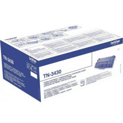 Brother toner, 3.000 pagina's, OEM TN-3430, zwart