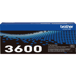 Brother toner, 3.000 pagina's, OEM TN-3600, zwart