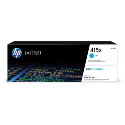 HP toner 415X, 6.000 pagina's, OEM W2031X, cyaan