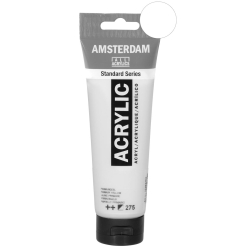 Amsterdam acrylverf tube van 120 ml, titaanwit