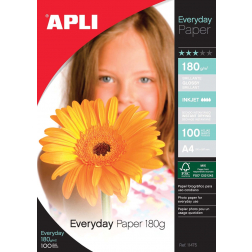 Apli fotopapier Everyday ft A4, 180 g, pak van 100 vel