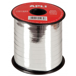 Apli sierlint 7 mm x 250 m, zilver