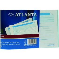 Atlanta by Jalema bonboekjes genummerd 1-50, 50 blad in drievoud, met carbon