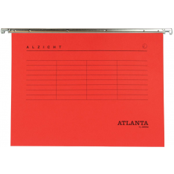 Atlanta hangmappen Alzicht Spectrum ft A4, V-bodem, rood