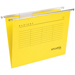 Atlanta hangmappen Alzicht Spectrum ft folio, V-bodem, geel