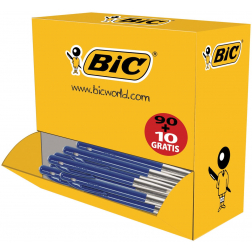 Bic balpen M10 Clic voordeelpak blauw