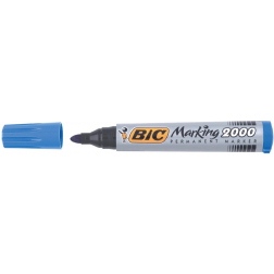 Bic permanent marker 2000-2300 blauw, schrijfbreedte 1,7 mm, ronde punt