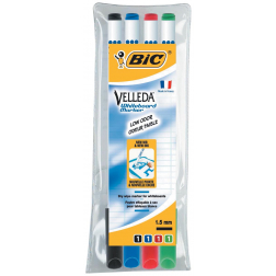 Bic whiteboardmarker 1721, etui van 4 stuks