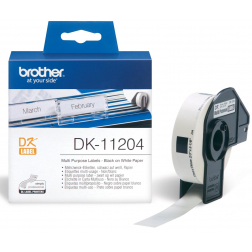 Brother etiketten voor QL, ft 17 x 54 mm, pak van 400 etiketten