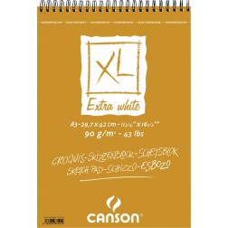 Canson schetsblok XL Extra White ft 29,7 x 42 cm (A3)