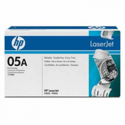 HP toner 05A, 2 300 pagina's, OEM CE505A, zwart