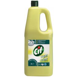 Cif schuurcrème citroen, flacon van 2 liter