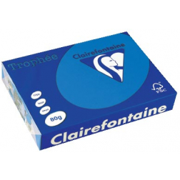 Clairefontaine Trophée Intens, gekleurd papier, A4, 80 g, 500 vel, turkoois