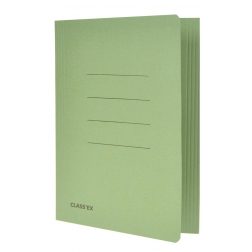 Class'ex dossiermap, 3 kleppen ft 18,2 x 22,5 cm (voor ft schrift), groen