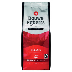 Douwe Egberts instant koffie, Classic, fairtrade, pak van 300 gram