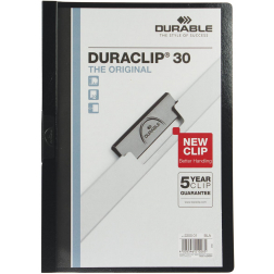 Durable klemmap Duraclip Original 30 zwart