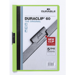 Durable Klemmap Duraclip Original 60 groen