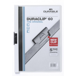 Durable Klemmap Duraclip Original 60 wit