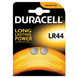 Duracell knoopcel Electronics LR44, blister van 2 stuks