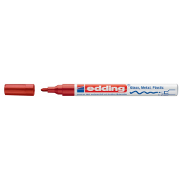 Edding glanslakmarker e-751 CR rood