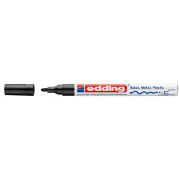 Edding glanslakmarker e-751 CR zwart