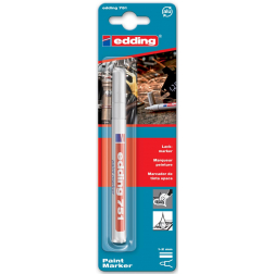 Edding paintmarker e-751 Professional wit, op blister