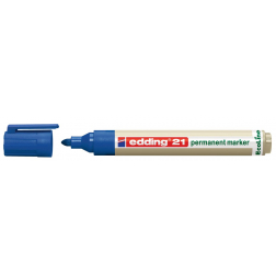 Edding permanent marker Ecoline e-21 blauw