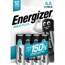 Energizer batterijen Max Plus AA/LR06/E91, blister van 4