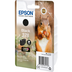 Epson inktcartridge 378, 240 pagina's, OEM C13T37814010, zwart