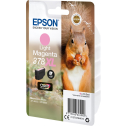 Epson inktcartridge 378 XL,830 pagina's, OEM C13T37964010, licht magenta