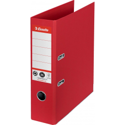 Esselte No.1 ordner, A4, rug 7,5 cm, rood