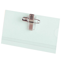 Fellowes badge met combiklem, doos met 50 stuks