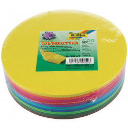 Folia vouwblaadjes diameter 15 cm, pak van 500 blaadjes