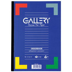 Gallery orderbook zelfkopiërend, ft A4, 50 x 2 vel