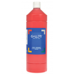 Gallery plakkaatverf, flacon van 1 l, donkerrood