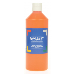 Gallery plakkaatverf, flacon van 500 ml, oranje