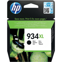 HP inktcartridge 934XL, 1.000 pagina's, OEM C2P23AE, zwart